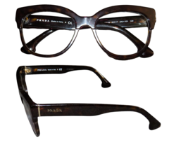 Prada Retro Tortoiseshell Eyeglass Frames VPR21Q Made In Italy - £117.70 GBP