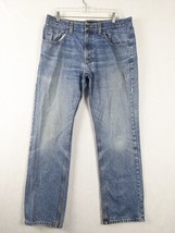 Berkley Jensen Mens Jeans Size 34x32 Cotton Blue - £11.97 GBP