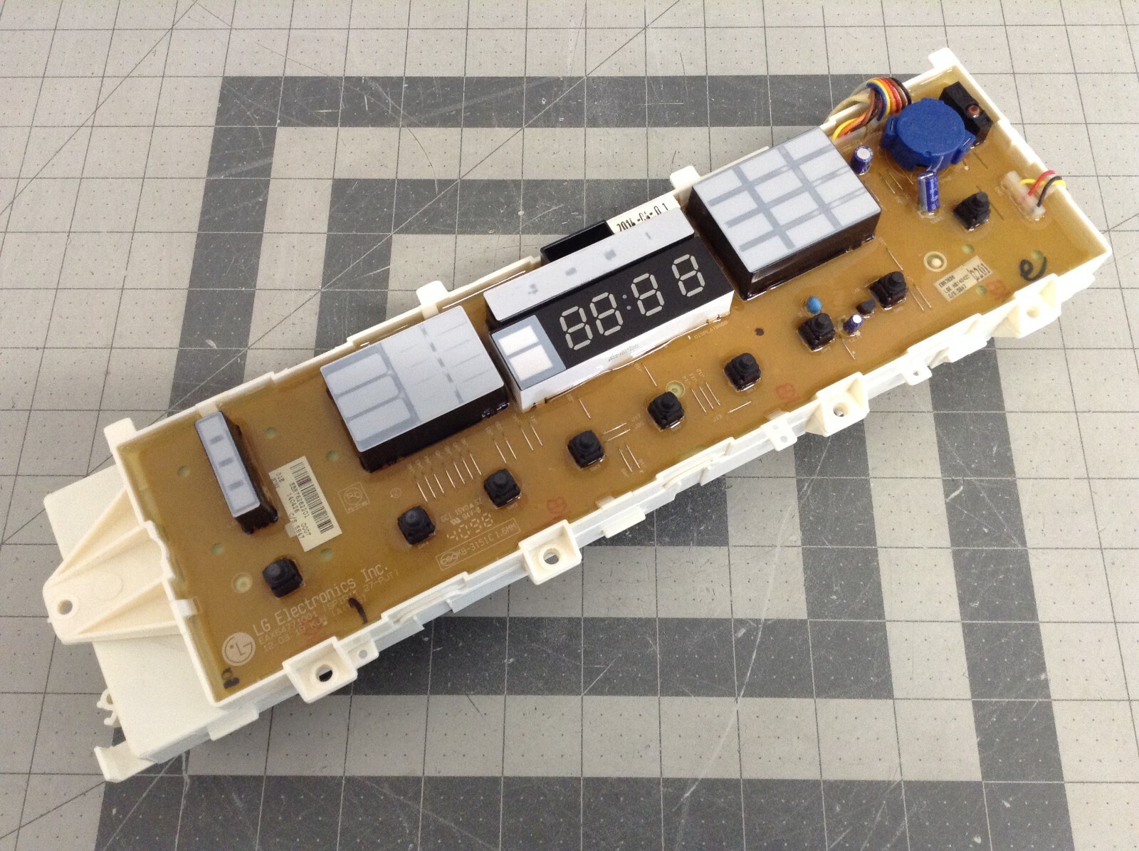 LG Washer WT1101CW Main Control User Interface Board EBR76262102 EBR7626... - $103.90