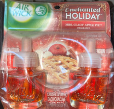 Air Wick Enchanted Holiday Mrs. Claus Apple Pie Fragrance Air Freshener Refills - £10.35 GBP
