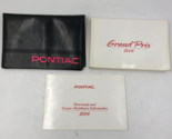 2004 Pontiac Grand Prix Owners Manual Handbook Set with Case OEM L04B29025 - $19.79