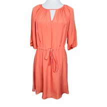 Bar III Orange Venice Drawstring Dress NWT Size XS - £17.89 GBP