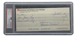 Maurice Richard Firmado Montreal Canadiens Banco Cuadros #46 PSA / DNA - £194.43 GBP
