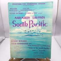 Vintage Sheet Music, South Pacific Selection for Hammond Organ by Rodgers - £16.18 GBP
