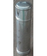 Vintage Glass Lined Metal Flask - Screw on Cap - Cork Plug - VGC - USEAB... - $564.31 MXN