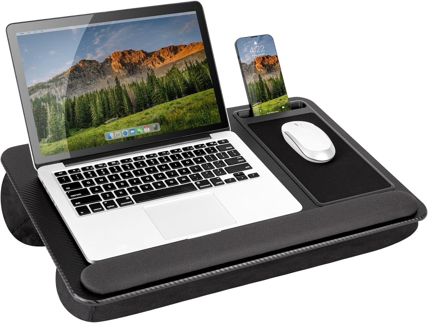 Lapgear Home Office Pro Lap Desk With Wrist Rest, Mouse Pad,, Style No. ... - $50.98