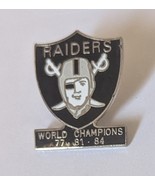 RAIDERS World Champions 77 81 84 Pin - $9.44 CAD