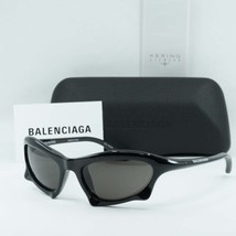 BALENCIAGA BB0229S 001 Black/Gray 59-20-125 Sunglasses New Authentic - £227.25 GBP