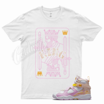 White KING T Shirt for Air J1 8 GS Arctic Punch Pink 3 Ice Cream 12 1 - £20.31 GBP+