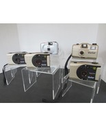 Lot of 5 Vivitar Focus Free Film Loading Point &amp; Shoot Cameras Nice &amp; Clean - $19.75