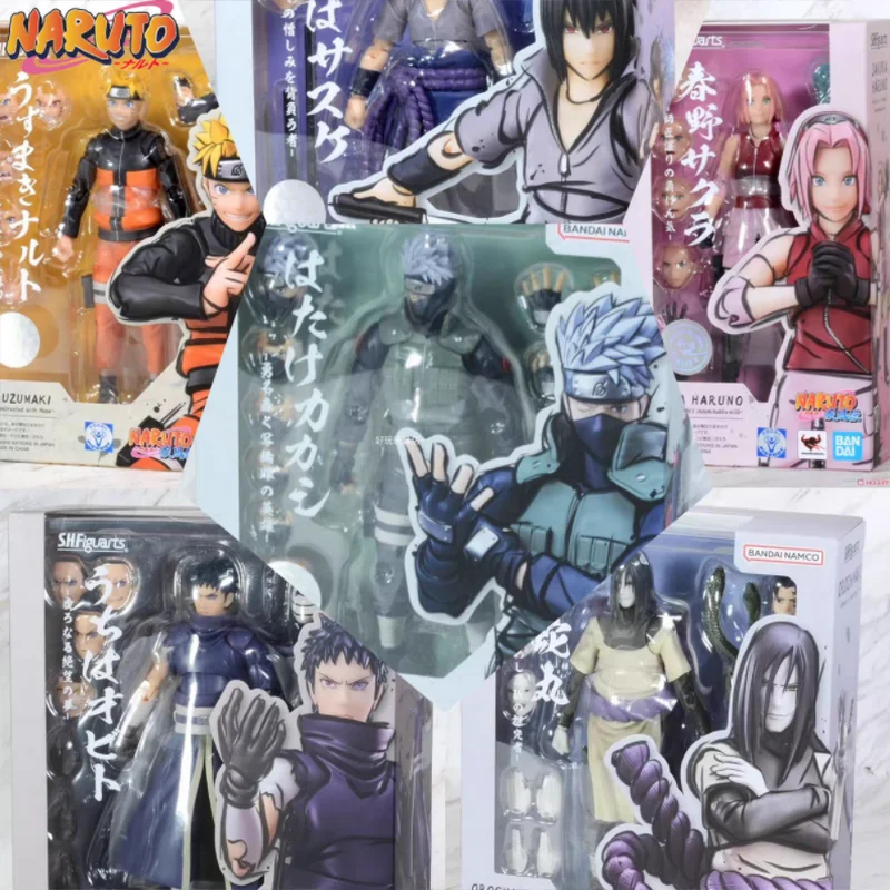 In Stock Shf S.H.Figuarts Mobile Suit Naruto Obito Uchiha Model Kit Anime Action - £51.33 GBP+