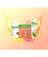 Herbalife Lemon Tea 3.6 oz +Mango Aloe Pint+30 Tropical Force Liftoff  S... - $158.40