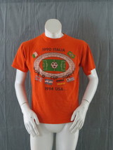 Vintage Soccer Shirt - Netherlands 1994 World Cup Supporter Shirt - Men&#39;s Medium - £36.19 GBP