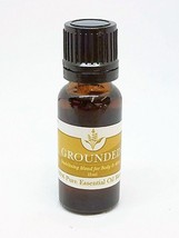 &quot;GROUNDED&quot; Stabilizing Essential Oil Blend for Body &amp; Mind Stress Anxiet... - £33.79 GBP
