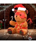 TEDDY BEAR BROWN KINKY CLAUS GAG GIFT NOVELTY - $686.46 MXN
