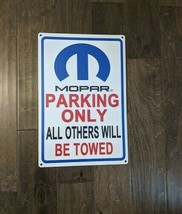 18&quot; MOPAR Parking Others Towed  3d cutout retro USA STEEL plate display ad Sign - £39.56 GBP