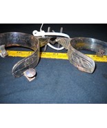 Mexican Blued Steel 6 six point Rawl Spur Set Hand Engraved Black Fancy ... - $1,277.23 MXN