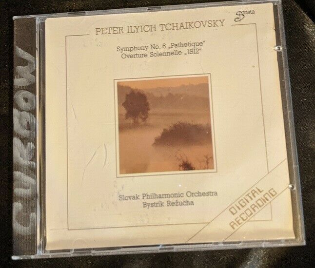 Primary image for TCHAIKOVSKY Symphony No. 6 Pathetique Overture 1812 - BYSTRIK REZUCHA rare cd