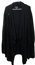 Barefoot Dreams Cozychic Lite Island Wrap Cardigan Style 903 Black Sz L/XL READ - $24.70