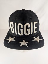 Biggie Black Embroidered Baseball Hat Snap Back Brooklyn Mint - $16.99