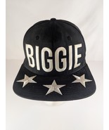 Biggie Black Embroidered Baseball Hat Snap Back Brooklyn Mint - $16.99