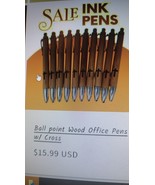 Ballpoint wood office pen  - €16,40 EUR
