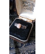 Vintage 1990-s Pink Milky Opal 925 Sterling Silver Ring Size UK N , US 6... - £75.00 GBP