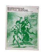 Barsoomian Battle Manual  Warlord of Mars Scott Bizar 1978 Paperback - $87.94 CAD