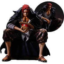 18 cm One Piece Shanks Anime Figure Four Emperors Red Haired Action Coll... - £51.88 GBP