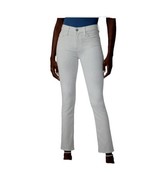 NEW Hudson Nico Mid-Rise Super Skinny Ankle Jeans White Raw Hem Size 24x28 - $557.31 MXN