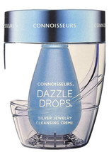 CONNOISSEURS Dazzle Drops Silver Jewelry Cleansing Creme Kit Non-Toxic - £15.60 GBP