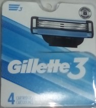 Gillette 3 Razor Cartridges, 4 ct - £4.65 GBP