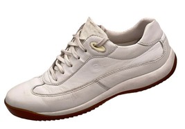 Rockport Shoes Womens Size 7.5 Sneakers White Leather Lace Up  Beech Tree - £14.18 GBP