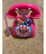 Minnie Mouse Happy Helpers 7” Talking Telephone, Disney Pink Works - £8.48 GBP