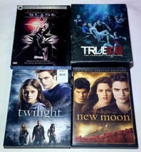 Twilight DVD,  Twilight New Moon DVD, Blade DVD &amp; True Blood Season 3 Blu-ray  - £7.50 GBP