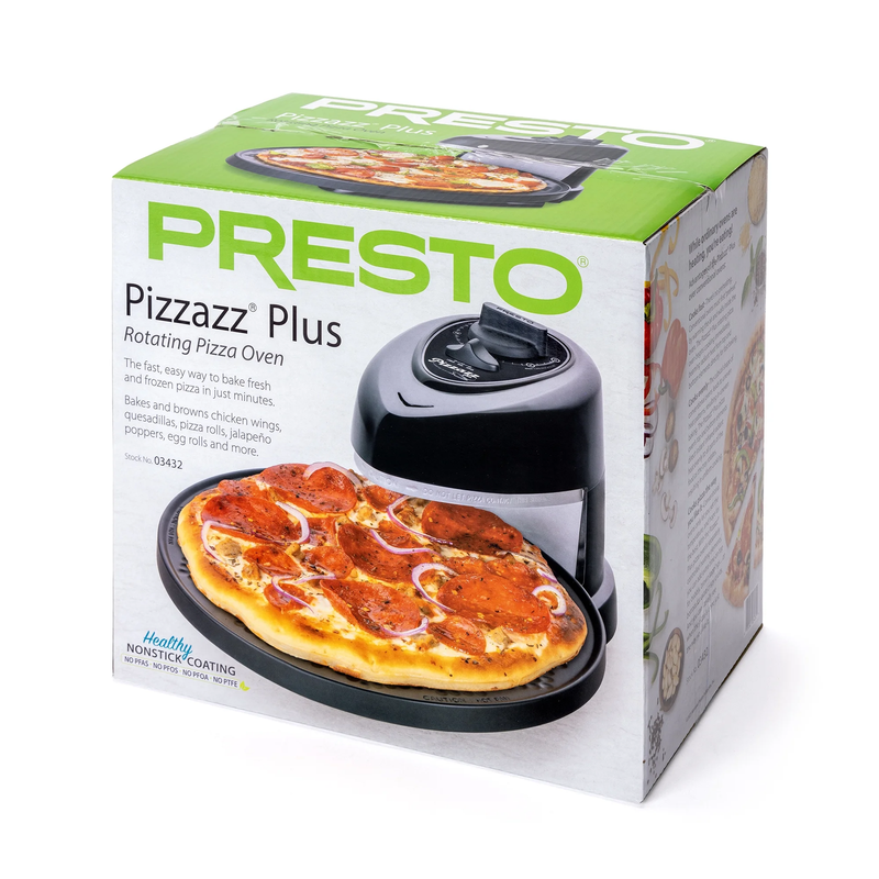 Pizzazz plus Rotating Pizza Oven, 03432 Black Item image 9