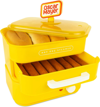 Nostalgia Oscar Mayer Diner-Style Hot Dog Steamer and Bun Warmer, 8 Hot Dog and  - £37.67 GBP