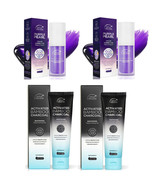 2 Venus Visage Color Corrector Purple &amp; 2 Activated Charcoal Toothpaste - $54.75 CAD