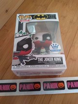 Funko Pop DC Super Heroes Batman The Joker King #416 - Funko Shop Exclusive - £31.38 GBP