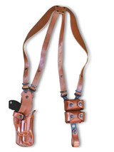 Fits Charter Arms Bulldog 44 2.5”BBL Leather Vertical Shoulder Holster #1475# RH - £119.07 GBP