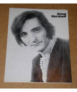 Doug Kershaw Press Kit An Autobiography In The Oral Tradtition Photo And... - £67.14 GBP