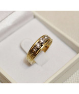 Vintage 18K Gold Diamond Ring, Diamond Engagement Ring - $495.00
