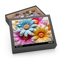 Personalised/Non-Personalised Puzzle, Floral, awd-302, (120, 252, 500-Piece) - £19.94 GBP+