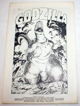 Godzilla Art Portfolio w/ 10 Prints 16 Different Artists 1984 Dark Horse... - £91.28 GBP