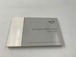 2015 Nissan NV200 Compact Cargo Owners Manual OEM G02B54052 - $35.99