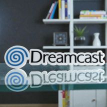 Sega Dreamcast Logo Sign 3D Display Shelf Desk Decor Video Game Collectible - $14.69