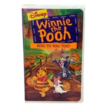 Disney&#39;s Winnie the Pooh Boo to You Too Halloween Movie VHS 1997 - £3.87 GBP