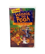 Disney&#39;s Winnie the Pooh Boo to You Too Halloween Movie VHS 1997 - £3.89 GBP