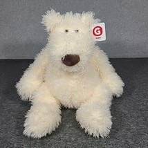 Gund Schlep Teddy Bear 13 in Plush Polar Bear White Cream Fuzzy Shaggy  Tag - $20.79