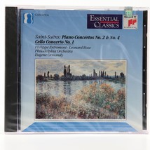 Saint-Saens: Piano Concertos No 2 &amp; 4, Cello Concerto No 1 (CD, 1992) NE... - £27.81 GBP